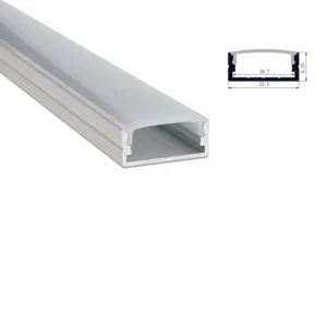 6063 阳极氧化铝挤压型材，用于工业嵌入式电脑箱电气盖和 LED 型材部件