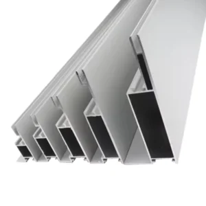 6063 T5 Anodized 6000 Series Aluminum Extrusion Profiles with Cutting and Bending Services for Window Door Frames