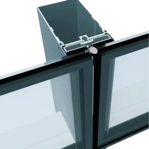 6063 T5 Extruded Aluminum Curtain Wall Mullion Profile with 3.0-5.0mm Thickness and 2 Year Warranty for High Rise Facade