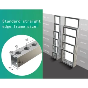 60mm Fast System Aluminum Profile Portable Modular and Customized Booth for Exhibition and Trade Show