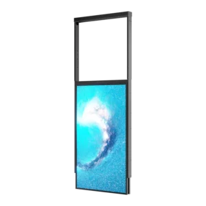 65 Inch Digital Advertising Screen 3000nits Wifi Ultra Thin Multi Language Remote Control Built In Speaker Working Temp -20-70