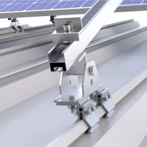 6Kw Solar Energy System Home Solar Panel Adjustable Balcony Flat Roof Mounting System Aluminum Stainless Steel