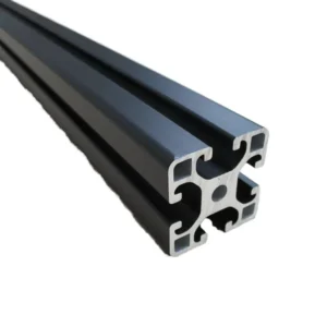 6m 40mm*40mm Extruded Black Anodizing Industrial Aluminium Frame 4040 Aluminum Extrusion Profiles Manufacturer