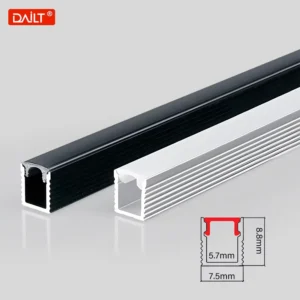 8*8A Aluminum PC Led Extrusion Profile Led Profile Plaster In Led Aluminum Profile LED Profile Light Led Channel
