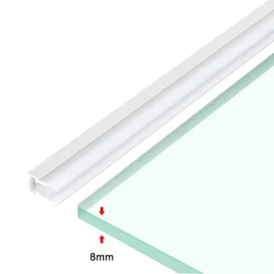8mm LED Cabinet Layer Light Glass Shelf Aluminium Profile Strip Light