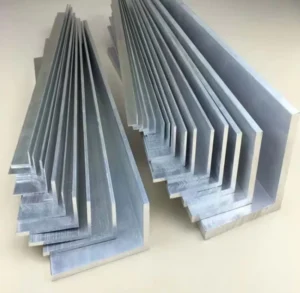 90 Degree Thicker L-Shaped Aluminum Profile Non-Anodized Straight Angle Extrusions For Construction For Decoration Frames