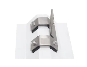 AL6005 T5+SUS410+EPDM OEM Solar Panel Mounting Rail Clamp T foot Kit Trapezoidal Metal Roof Clip PV System Black Accessory
