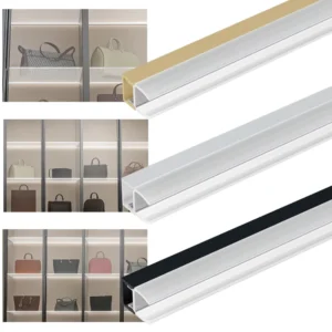 AP72H Double Flush Mounted Dimmable LED Cabinet Light Glass Shelf Profile Light