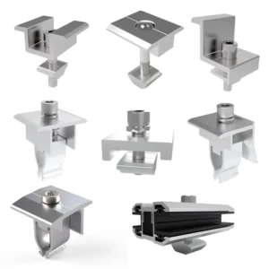 Accessories of Solar Panel Mounting Brackets Mid Clamp End Clamp for Solar Panel Module Mounting