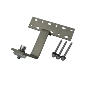 Adjustable Flat Bracket Metal PV Hooks Bracketing Solar Panel Roof Mount Mounting Solar Tile Roof Hook
