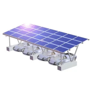 Adjustable Flat Ground Solar Panel Mounting Bracket System Solar Farm Mounting Structure