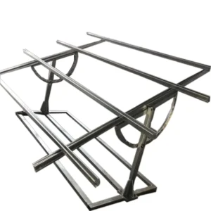 Adjustable Galvanized Steel Solar Panel Support Frames Solar Ground Mounting Structure