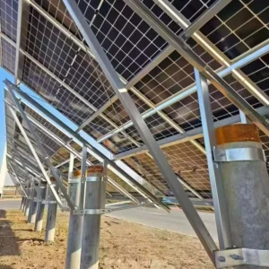 Adjustable Photovoltaic Bracket Set for Ground Mounted Solar Power Stations Complete Solar Mounting System