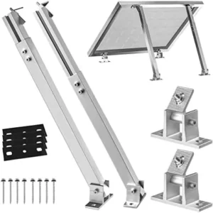 Adjustable Roof Solar Mounting Bracket Tile Angle Legs Aluminum Solar Panel Mount for Metal Concrete Roof