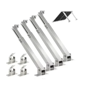 Adjustable Solar Bracket Angle 15 30 Tilt Solar Racking Solar Panel Support Brackets Kit for PV Flat Roof