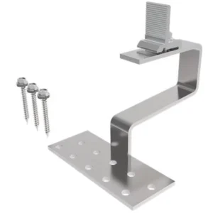 Adjustable Solar Mounting Bracket Stainless Steel Photovoltaic Tile Roof Hook for House