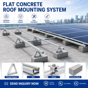 Adjustable Solar Mounting Bracket with Solar Racking Ground Solar Mounts System and Tilt Mount Structure for Projects