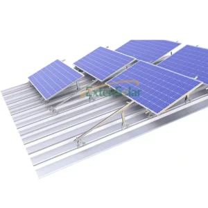 Adjustable Solar Mounting Brackets Aluminum Stainless Steel Flat Roof System 25-Year Service Life ISO9001/CE Certified
