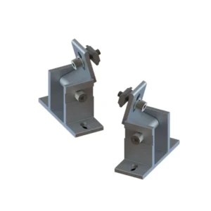 Adjustable Solar Panel Mounting Bracket Pole Mount Bracket With Legs for Solar Roof System