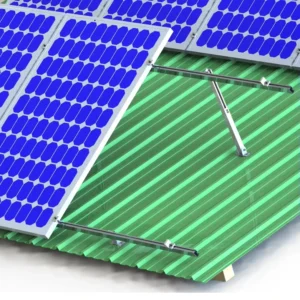 Adjustable Tilt 0-60 Anodized Surface Aluminum Roof PV Solar Mounting Structure Quick Installation HQ Mount Model HQ-ADR01