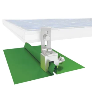 Agricultural Solar Mounting Aluminum Solar Panel Roof Mount Clip Lock Adjustable Solar Pole Mounting Accessory Bracket 12 Year