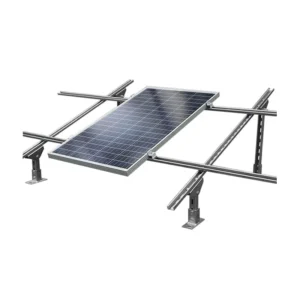 AiSi Solar Panel Bracket Galvanized Steel Channel Photovoltaic Stands Welding Bending Cutting for Ground Mounting