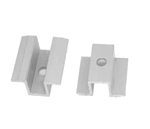 Al6005 T5 U Type 30mm 40mm Mid Clamp Solar Panel Mounting Brackets for Solar Mounting System