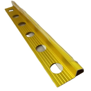Aluminium Alloy Decorative Profile Metal Strips for Tiles Corner