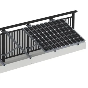 Aluminium Bracket for Solar Panels Adjustable Balcony Mounting Structures