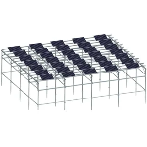 Aluminium Construction Profile 20MW Solar Farm Frame