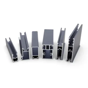 Aluminium Extruded Profile Frame Section Sliding Window and Door Profiles