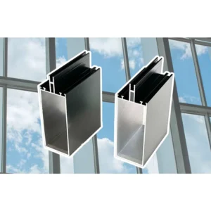 Aluminium Extrusion Manufacturer Anodized Aluminum Window Profiles 6063 Perfiles De Aluminio T5 T6 Aluminum Curtain Wall Profile