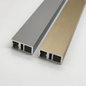 Aluminium Kitchen Cabinet Profile for Glass Cabinet Aluminum Frame Glass Door Wardrobe for Home Decoration