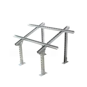 Aluminium Photovoltaic Bracket for Solar Panel Ground Mounted Solar Panel Racks Concrete Mounting Solar Mounting System