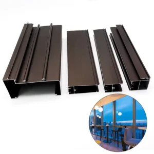 Aluminium Profile for Sliding Windows and Doors Curtain Wall 6061 T6 Alloy Frame Section Product