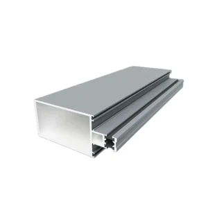 Aluminium Section for Facade Fly Screen System Aluminium Tube Profiles Mullion Profile for Curtain Wall