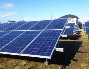 Aluminium Solar Panel Ground Mounting Frames Solar Power System Home 500KW