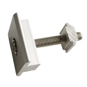 Aluminium Solar Panel Universal Angle Mounting Bracket Mid Clamp Solar Middle Clamp for Pool Solar Panels