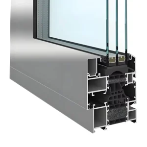 Aluminium Windows Energy Efficient Triple Glaze NFRC windows Thermal Break Aluminum Casement Window