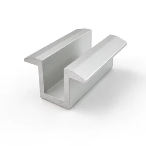 Aluminum AL6005 T5 Solar Mid Clamp for Roof Solar Accessories Compatible with Various Frame Thicknesses