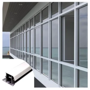 Aluminum Alloy 6000 Series Extrusion Window and Door Frame Profiles Soundproof Anti corrosion Cutting Service