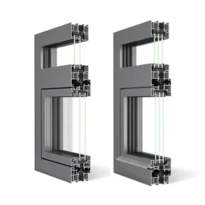 Aluminum Alloy 6000 Series Profiles for Windows and Doors Customized Cutting Service China Royen Brand