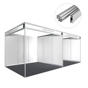 Aluminum Alloy Exhibition Booth System Structure Profiles Modular Trade Show Display Frame OEM Manufacturer