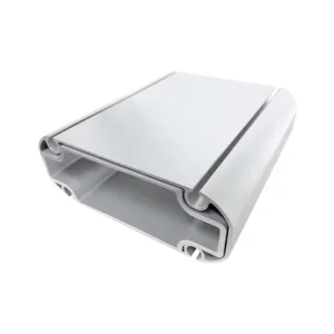 Aluminum Alloy Extruded Custom Industrial Profiles Cutting Bending Welding Silver Anodized Finish for Decorations Supplier