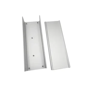 Aluminum Alloy IP65 Waterproof Outdoor Electronics Enclosure Anodized Silver Finish ROHS Certified