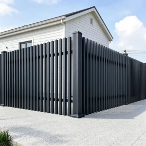 Aluminum Alloy Outdoor Garden Partition Fence for Privacy Protection of Private Gardens