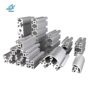 Aluminum Alloy Profiles For Door Window LED Application With Bending Cutting Welding Services Custom Extrusion Processing