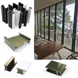 Aluminum Alloy Profiles Manufacturers Specialize in Custom Extrusion Aluminum Profile for Windows and Doors
