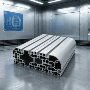 Aluminum Alloy Profiles National Standard 30 Series groove Width 6.3 A6063 T5 Sandblasted and Electroplated