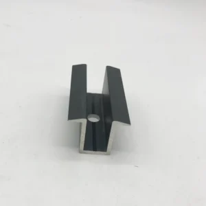 Aluminum Alloy Solar Panel Middle Clamp for 40mm 50mm 60mm 70mm Mounting System Eco Friendly and Durable